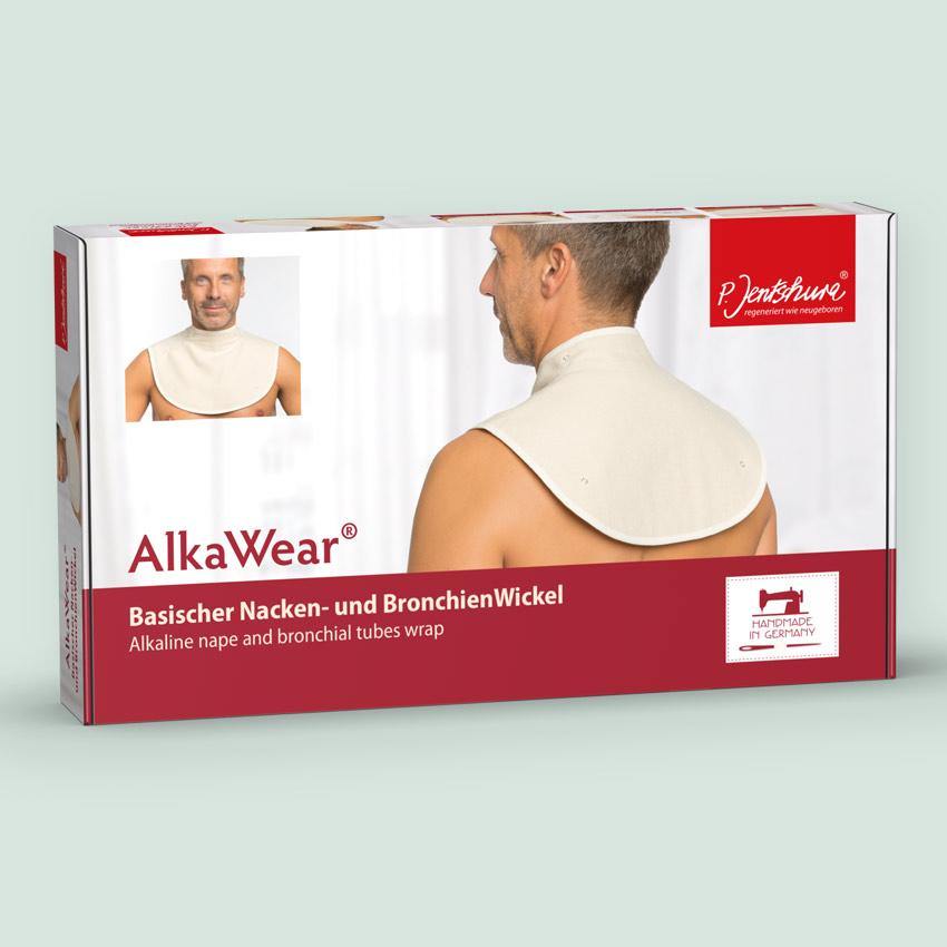 AlkaWear Basischer Nacken- und Bronchienwickel - MAINRAUM Naturkosmetik
